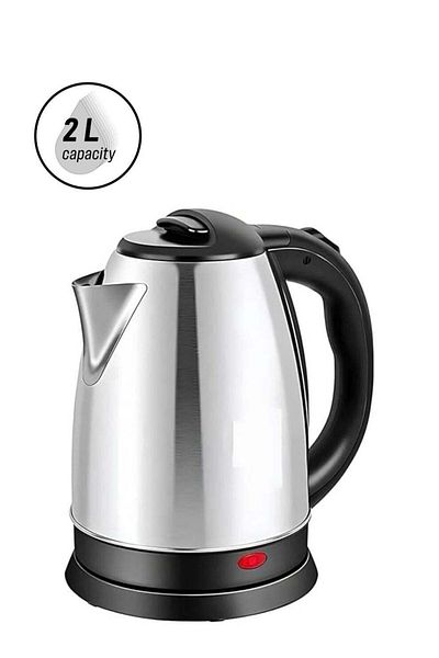 Power Plus Electric Water Kettle Auto Shutoff Double Layered Cool Touch Outer Body (2L)