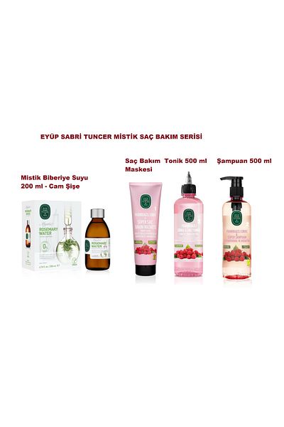 Eyüp Sabri Tuncer Eyüp Sabri̇ Tuncer Mystic Hair Care Series, Shampoo, Tonic, Hair Mask and Rosemary Water