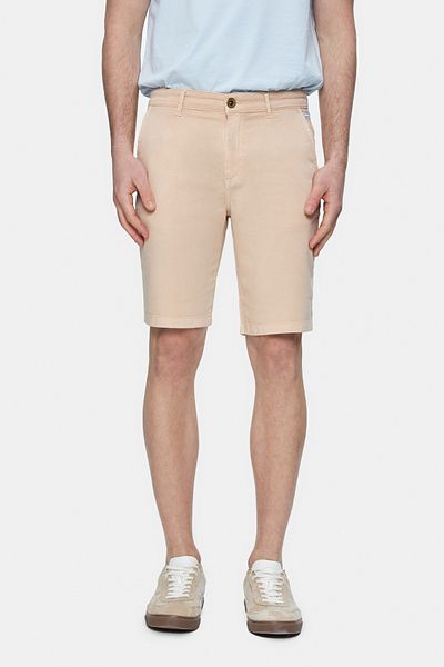 UCLA Pantaloni scurți pentru bărbați VALOR Camel Gabardine Brodate Standard Fit