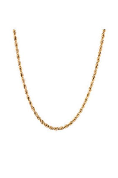 Iced Stuff men's chain ŁAŃCUCH ROPE 3MM gold-colored
