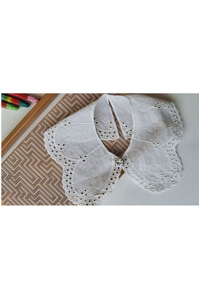 Morecottonmorenaturel Flower Model Mobile Baby Collar