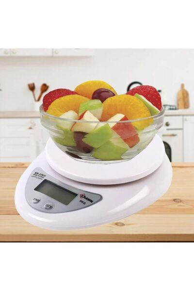 KRAWN ميزان مطبخ صغير Kr-37911 سعة 5 كجم