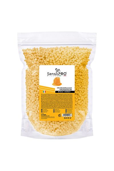 SensoPRO Milano Elastic Depilatory Wax Granules With Honey - 500g