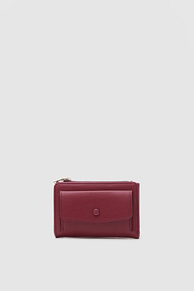 Shule Bags Pine Claret Red Women's Wallet