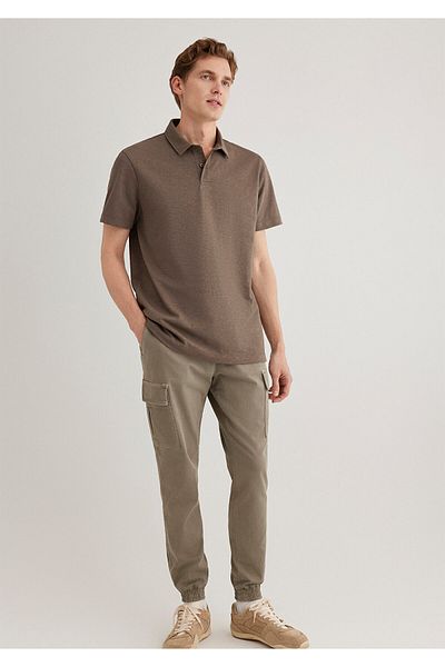 Mavi Καφέ μπλουζάκι Polo Regular Fit 0612556 -70376
