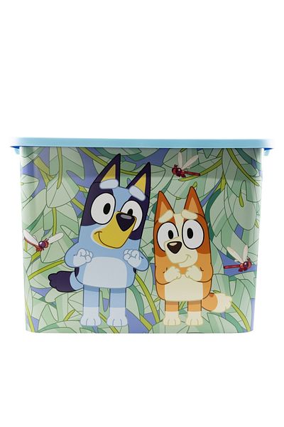 bluey Toy storage box, 8.5x19.2x28.7 cm, 23 l, Blue, Bluey