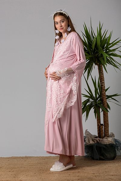 Effortt Maternity Nightgown and Morning Gown