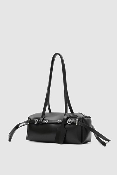 Shule Bags Geanta Boop Baguette Neagra