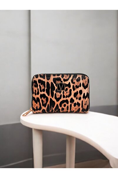 UCCELLO Portofel elegant pentru femei cu fermoar Suport carduri