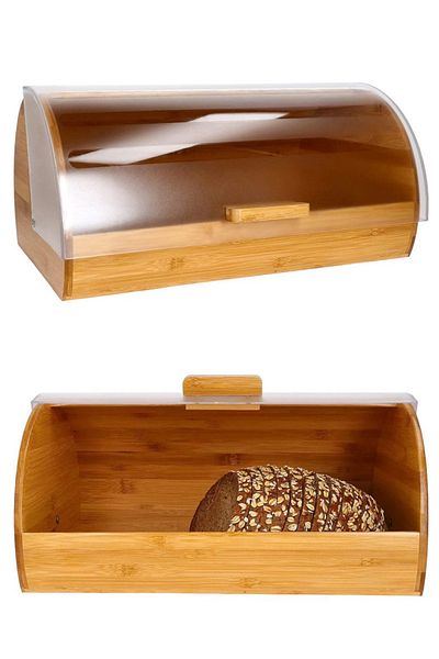 Tavola Bamboo Bread Box Tray 38 X 27 Cm