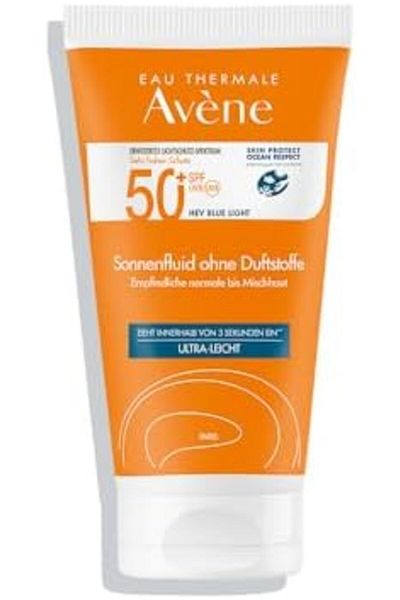 Avene Avene Sun Fluid Spf 50+ Fragrance Free 50 Ml