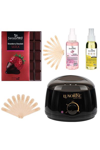 SensoPRO Milano Strawberry Premium Care Waxing Kit,