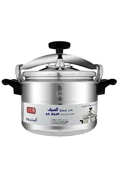ALSAIF قدر ضغط السيف ألومنيوم فضي، 3 لتر، فضي - K99002