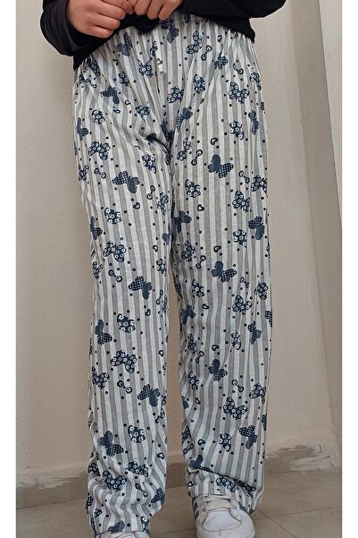 Bahar design Kadın Battal Boy Pamuklu Nefes Alan Kumaş Pijama Altı