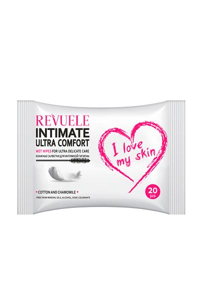 Revuele – I LOVE MY SKIN INTIMATE ULTRA COMFORT WET WIPES