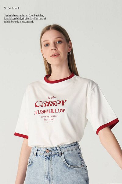 BE BLUE Crispy Marshmallow T-Shirt
