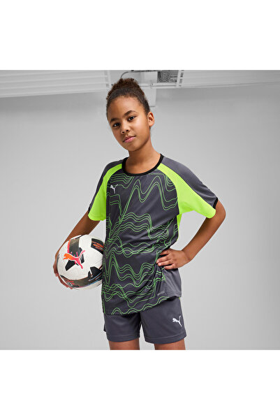 Puma Individualliga Graphic Kids Gray Jersey