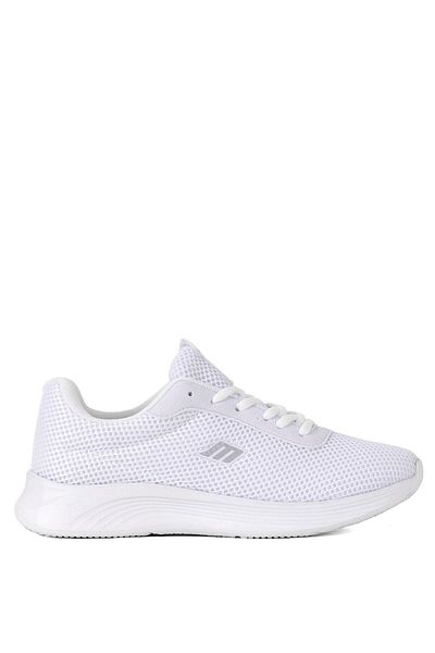 M.P. Casual Knitted Lace-Up Sneakers White Sneaker