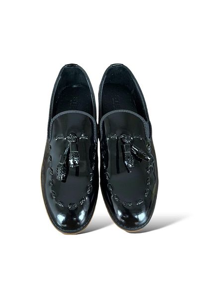 Liger Men's Classic Loafers BLACK