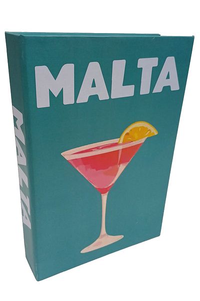 BSEYSTORE 2025-673 Malta Decorative Book Box