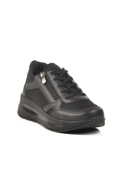 WALKWAY 2420 g Unisex Lightweight Flexible Black Sneaker