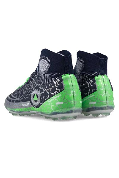 Liger Футбольні бутси з шкарпеткою, манжетами та шнурівкою, сині