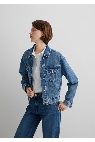 Mavi Megi Blue Premium Indigoblauer Jeansmantel 1110389 -89162