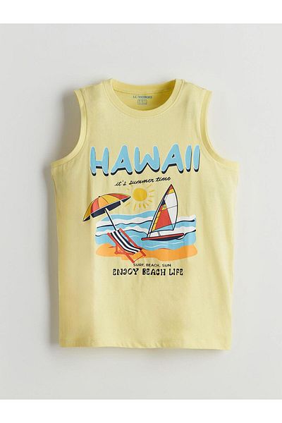 LC Waikiki Комплект пижама с кръгло деколте за момче (S5)