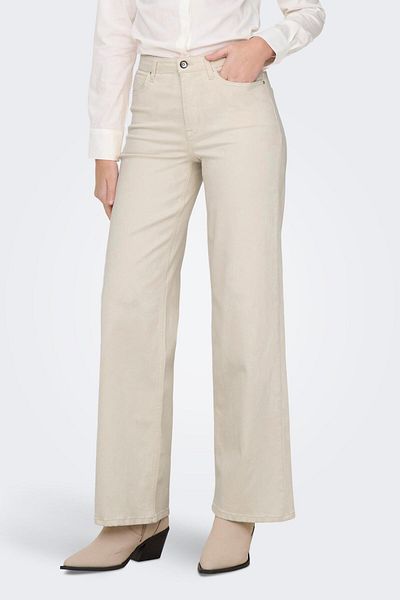 ONLY Jeans mit weitem Bein ONLMADISON Hohe Taille Weiter Beinschnitt Jeans
