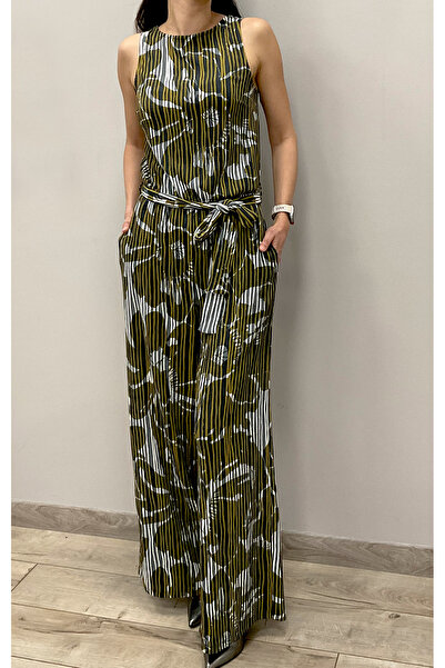 artywear Women's Jumpsuit Sleeveless Belted