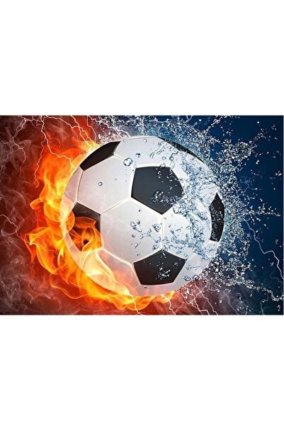 zola Goblen mozaic cu diamante, model minge de fotbal, 30x40 cm