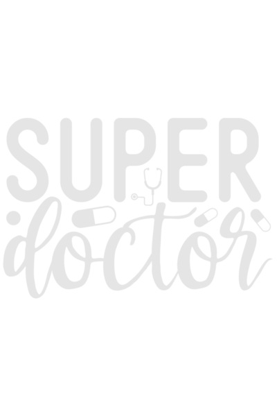 StoryGift Romania Sticker Exterior pentru o doctorita iubita si apreciata cu textul in engleza "Super doctor