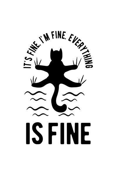 StoryGift Romania Sticker Eticheta 40CM Exterior cu o pisica pentru cei care ...