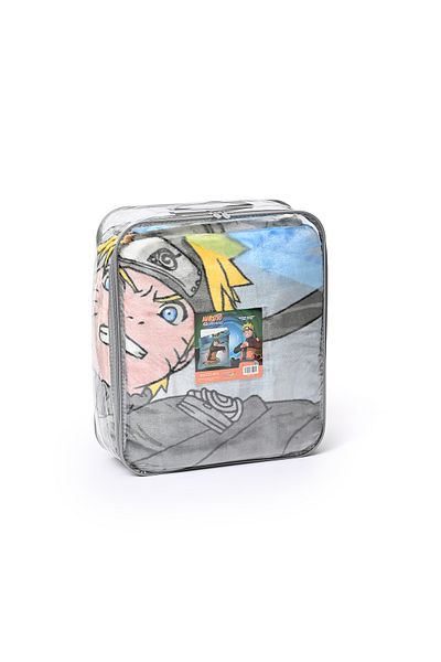 NARUTO BL/NA-B/24/C4 - Naruto-B Raschel Blanket - Naruto-B, Blue Color-BL/NA-B/24/C4