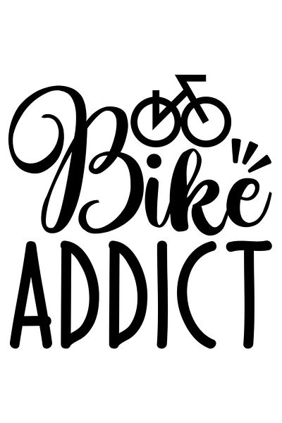 StoryGift Romania Sticker Autocolant 30CM Exterior pentru pasionatii de ciclism cu textul in engleza "Bike addic