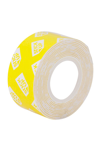 Deli Bandă dublu adezivă albă 1,5 m x 25,4 mm Deli