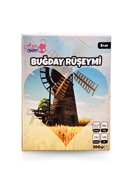 Aşçı Anne Organik Buğday Rüşeymi (8 AY 100 GR.)