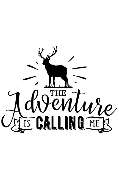 StoryGift Romania Sticker Autocolant 30CM Exterior cu un cerb si mesajul "Ave...