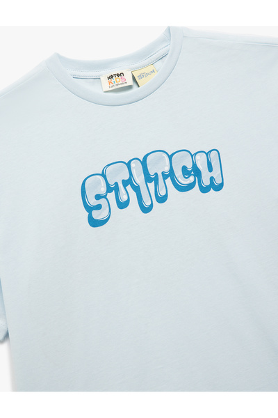 Koton Μπλουζάκι με κοντό μανίκι με στάμπα με άδεια χρήσης