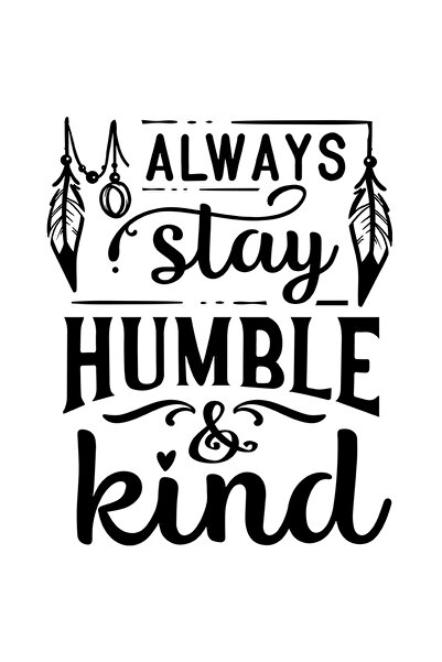 StoryGift Romania Sticker Autocolant 70CM Exterior cu textul "Always stay hum...