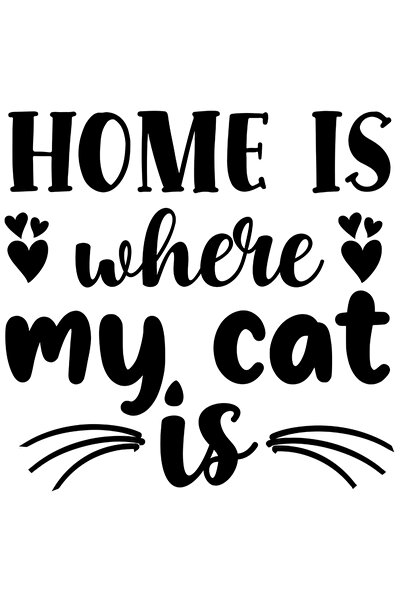 StoryGift Romania Sticker Exterior Pentru Iubitorii De Pisici Cu Textul In En...