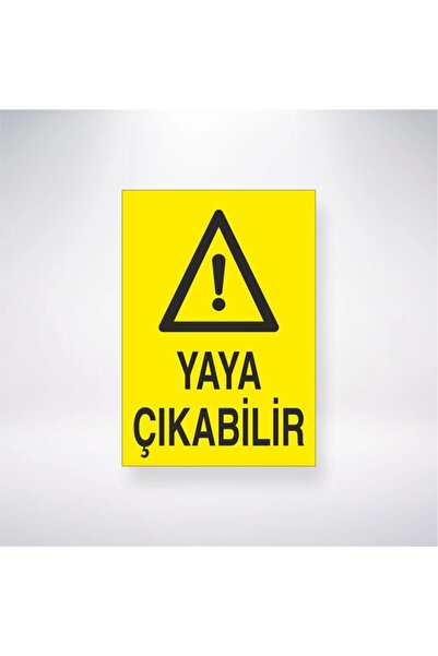 Reysa Tasarım Pedestrian Exit Sticker 20X28 cm