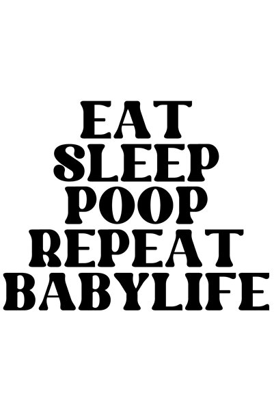 StoryGift Romania Sticker Exterior Cu Mesajul In Engleza "eat Sleep, P*op, Re...