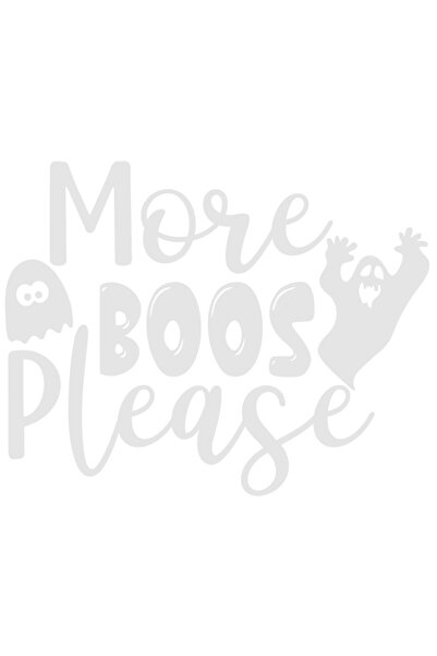 StoryGift Romania Sticker Exterior Cu Fantome Si Cu Mesajul In Engleza "more ...