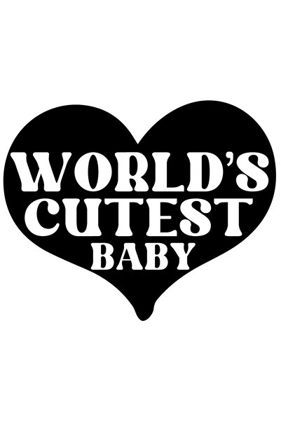 StoryGift Romania Sticker Eticheta 40CM Exterior cu inima si textul "World's ...