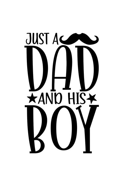 StoryGift Romania Sticker Eticheta 50CM Exterior cu textul in engleza "Just a...