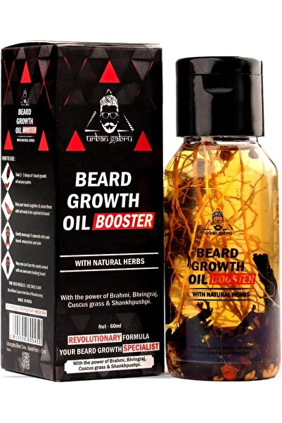 UrbanGabru زيت معزز نمو اللحية للرجال 60 مل