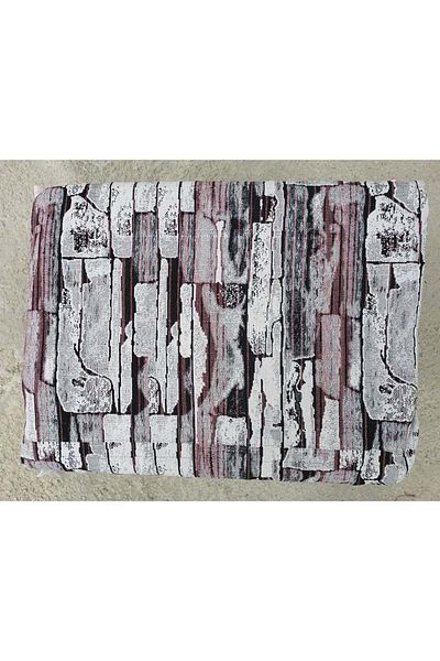 polo life Savan 4m2 Cotton Elasticless Carpet Cover, Multi-Purpose, Picnic Cover (170X245)-Stone Pattern Powder