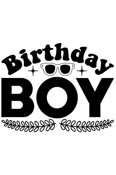 StoryGift Romania Sticker Adeziv 90CM Exterior pentru un baietel care isi serbeaza ziua de nastere cu mesaj in e