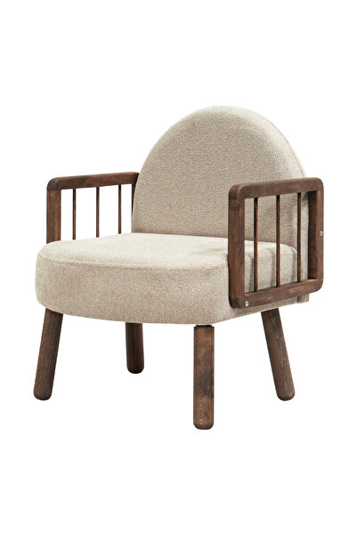 Zem Tosca Bohem Berjer Ceviz Ahşap, Sütlü Kahve